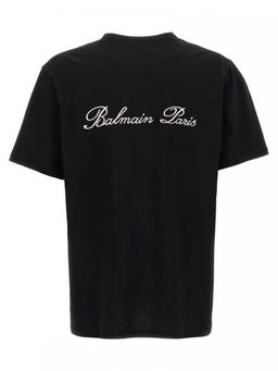 BALMAIN - Blacksignature' T-Shirt