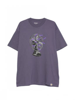 Carhartt WIP - Purple Crew Neck T-Shirt