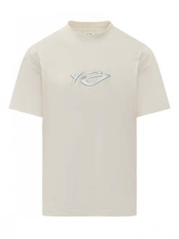 Y-3 - White Graphic Logo T-Shirt