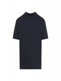 Kiton - Dark Blue Crew Neck T-Shirt