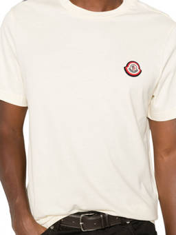 Moncler - Off White Crew Neck T-Shirt