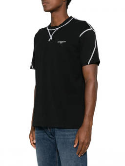 Givenchy - Black Crew Neck Logo T-Shirt