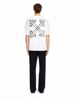 OFF-WHITE - White Relaxed Logo T-Shirt