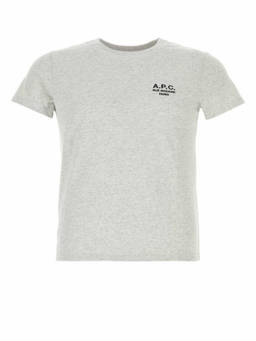 A.P.C. - Light Grey Logo T-Shirt
