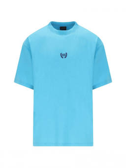 Balenciaga - Light Blue Logo T-Shirt