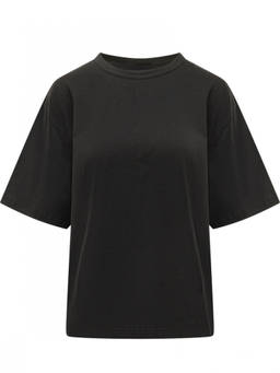 Studio Nicholson - Black Solid Crew Neck T-Shirt (S)