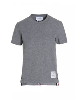 Thom Browne - Grey Rwb Stripe T-Shirt (XS)
