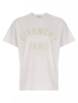 Givenchy - White Crewneck Logo T-Shirt