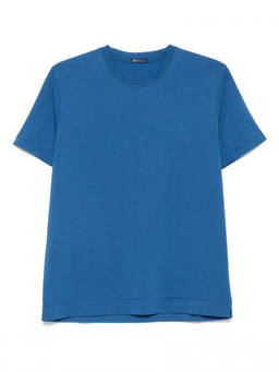 Finamore 1925 - Blue Cotton T-Shirt