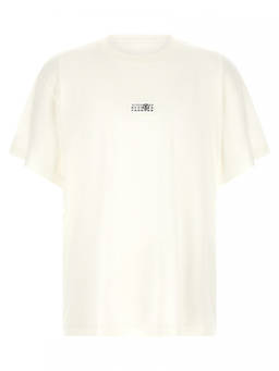 MM6 Maison Margiela - Off White Crew Neck T-Shirt