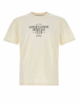 Golden Goose - Off White Crew Neck T-Shirt