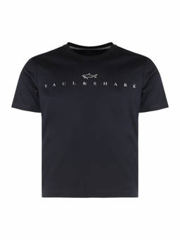 Paul & Shark - Dark Blue Logo T-Shirt