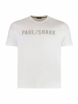 Paul & Shark - White Crew Neck T-Shirt