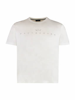 Paul & Shark - White Crew Neck T-Shirt