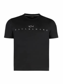 Paul & Shark - Black Crew Neck T-Shirt