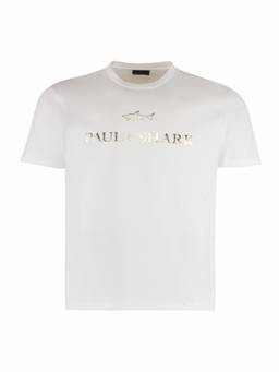 Paul & Shark - White Crew Neck T-Shirt