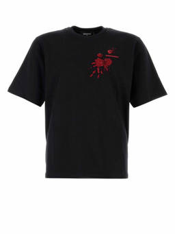 Dsquared2 - Black Cotton T-Shirt (M)