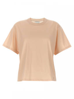 Loulou Studio - Light Pink Crew-Neck T-Shirt (L)