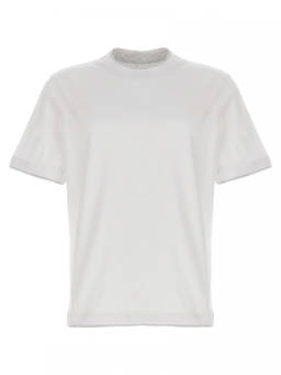 Brunello Cucinelli - White Double Layer T-Shirt