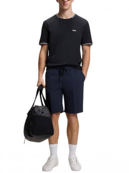 Boss - Navy Blue Logo T-Shirt