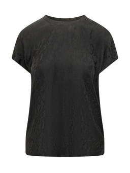 Pinko - Black Relaxed Floral Shirt
