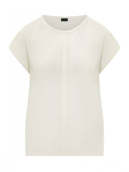 Pinko - White Round Neck T-Shirt