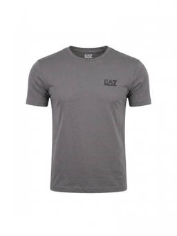 EA7 Emporio Armani - Grey Logo Crew Neck T-Shirt