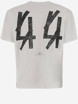 44 Label Group - White Crewneck Graphic T-Shirt