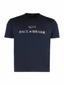 Paul & Shark - Navy Blue Crew Neck T-Shirt