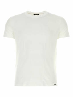 Tom Ford - White Cotton Blend T-Shirt