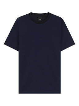 Boss - Dark Blue Crew-Neck T-Shirt