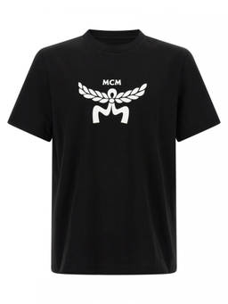 MCM - Black Logo Print T-Shirt