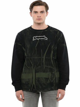 Diesel - Black Full Sleeves T-Shirt (L)