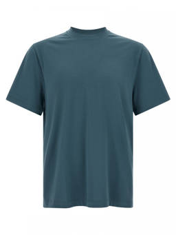 Brioni - Blue Solid Crew Neck T-Shirt
