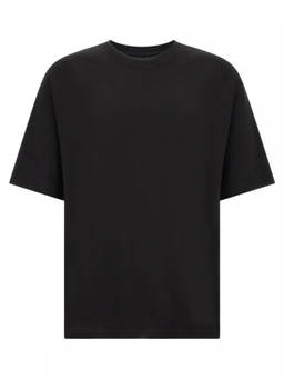 Thom Krom - Black Solid Crew Neck T-Shirt