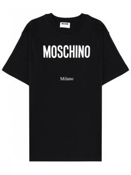 Moschino - Black Logo Crew Neck T-Shirt (S)