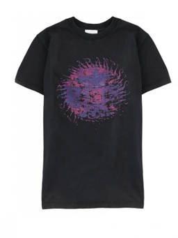 Marant Etoile - Black Graphic Crew Neck T-Shirt
