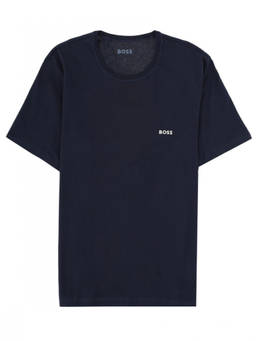 Boss - Navy Blue Logo T-Shirt