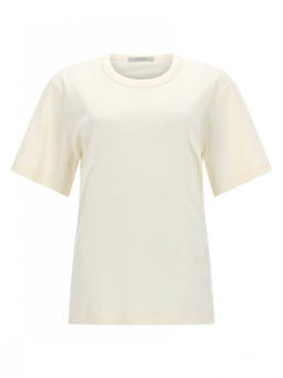 Lemaire - White Solid Crew Neck T-Shirt