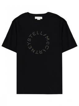 Stella McCartney - Black Logo Crew Neck T-Shirt