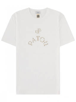 Patou - White Logo Crew Neck T-Shirt