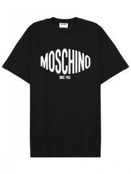 Moschino - Black Crew Neck T-Shirt
