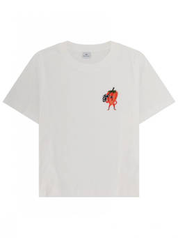 Ps By Paul Smith - White Graphic Crew Neck T-Shirt