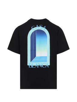 Casablanca - Black Crew Neck T-Shirt