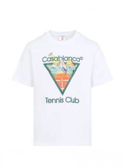 Casablanca - White Crew Neck T-Shirt