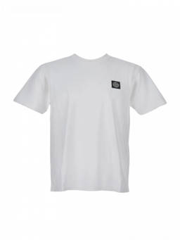 Stone Island - White Logo T-Shirt