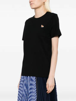 Maison Kitsune - Black Baby Fox Cotton T-Shirt