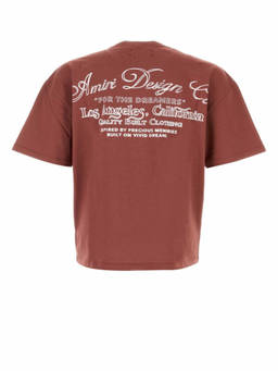 Amiri - Red Crew Neck T-Shirt