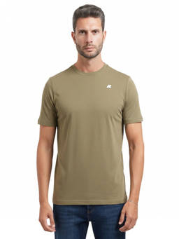 K-Way - Olive Crew Neck T-Shirt