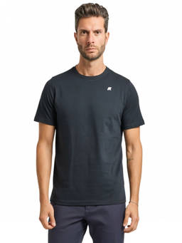 K-Way - Black Regular Logo T-Shirt